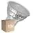 Lot 10x Ledvance Spot LED GU10 PAR16 6.1W 575lm 60D - 830 Blanc Chaud | Équivalent 80W